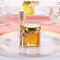 1.5 oz Hexagon Mini Glass Honey Jars with Wood Dippers,30 Pack Small Honey Jars with Gold Lids,Bee Pendants,Jutes,35 Bee Stickers,Perfect for Baby Shower,Wedding Favors,Party Favors